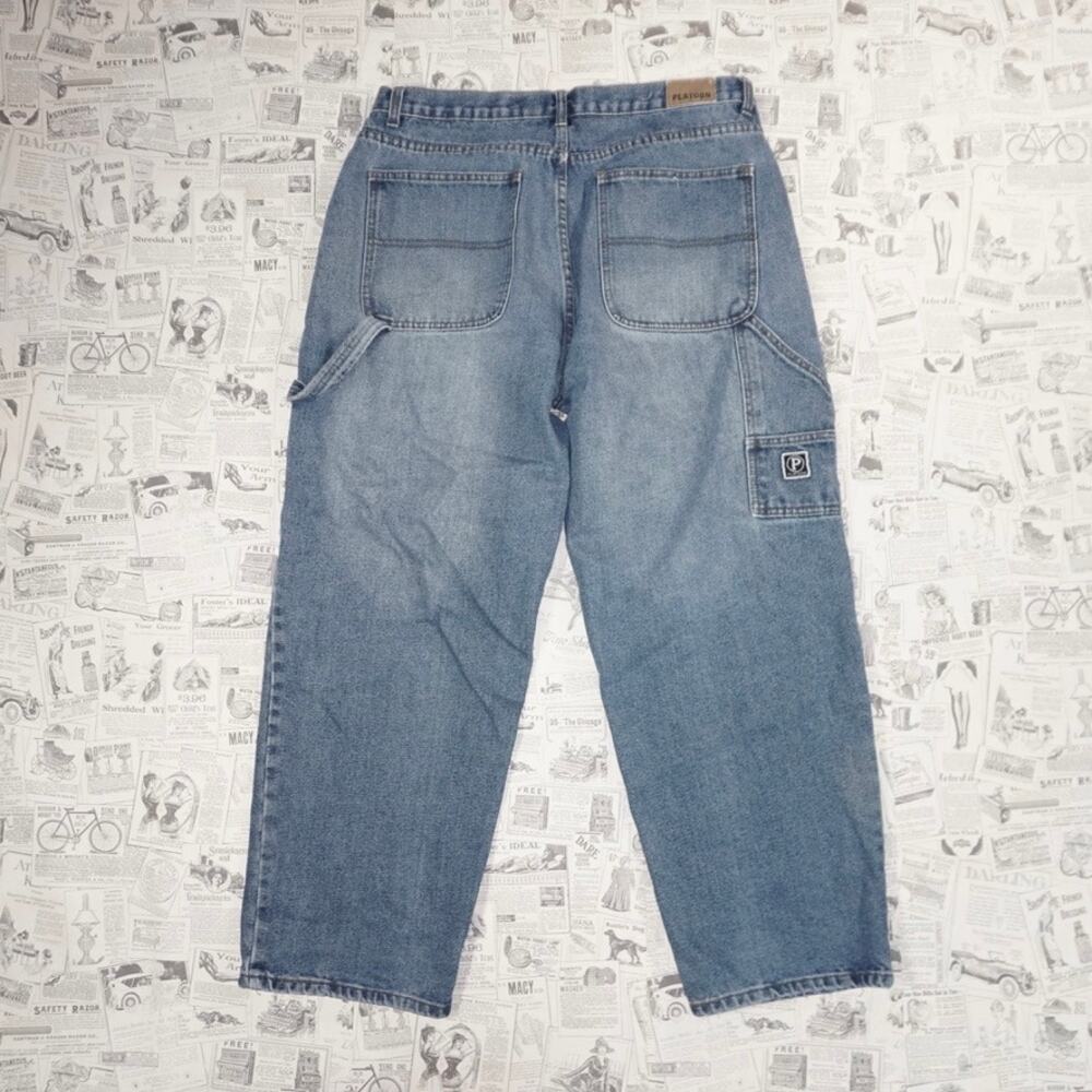 36 - Vintage Y2K platoon jeans 2000s denim carpenter jeans
